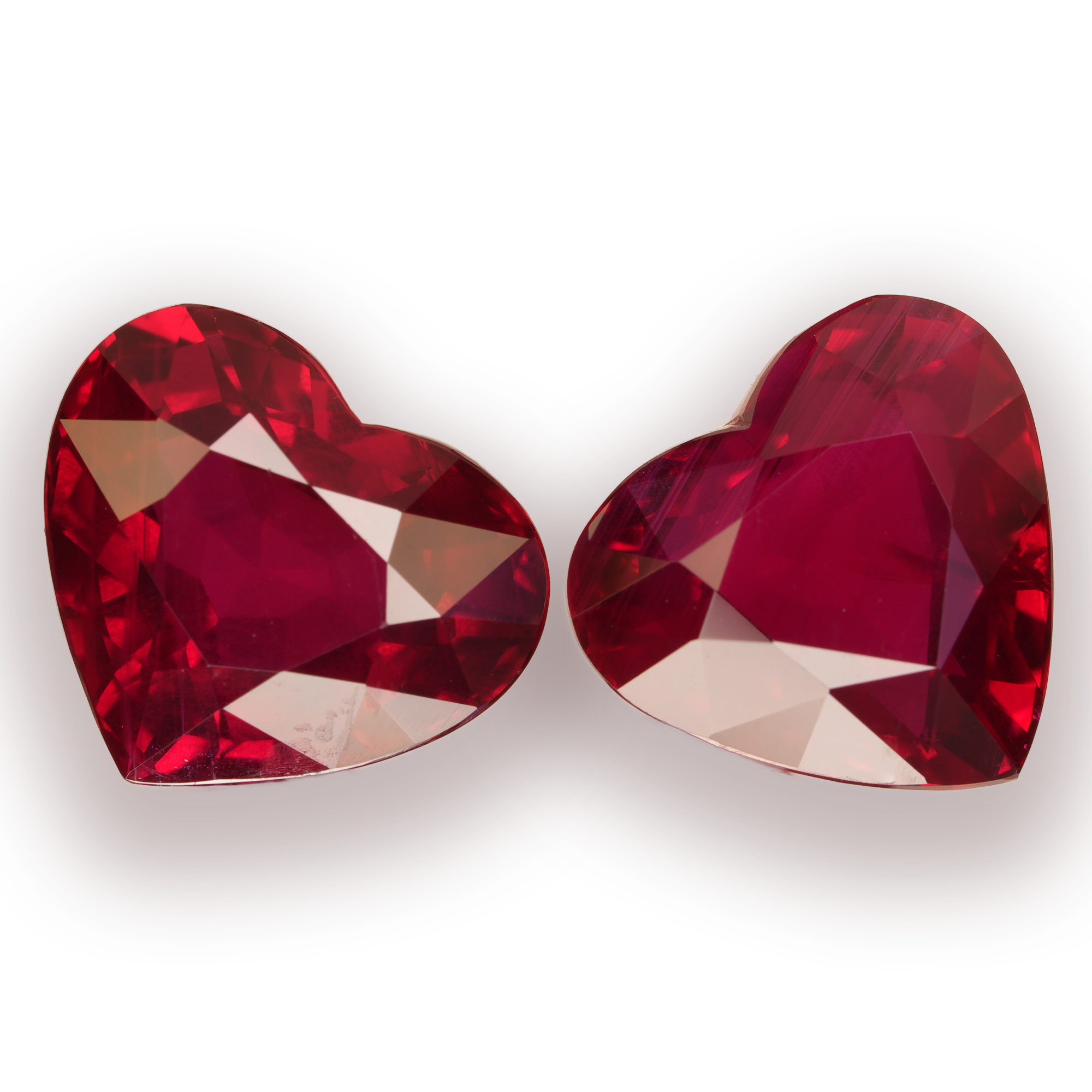 HEART SHAPE MOZAMBIQUE Ruby