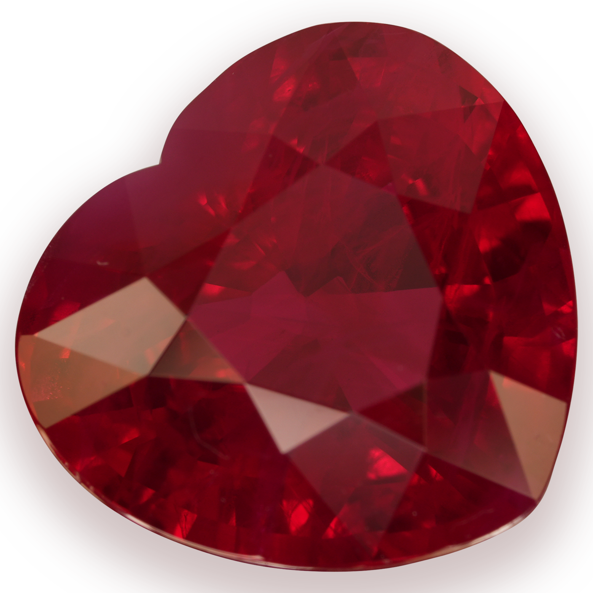 HEART SHAPE BURMA Ruby