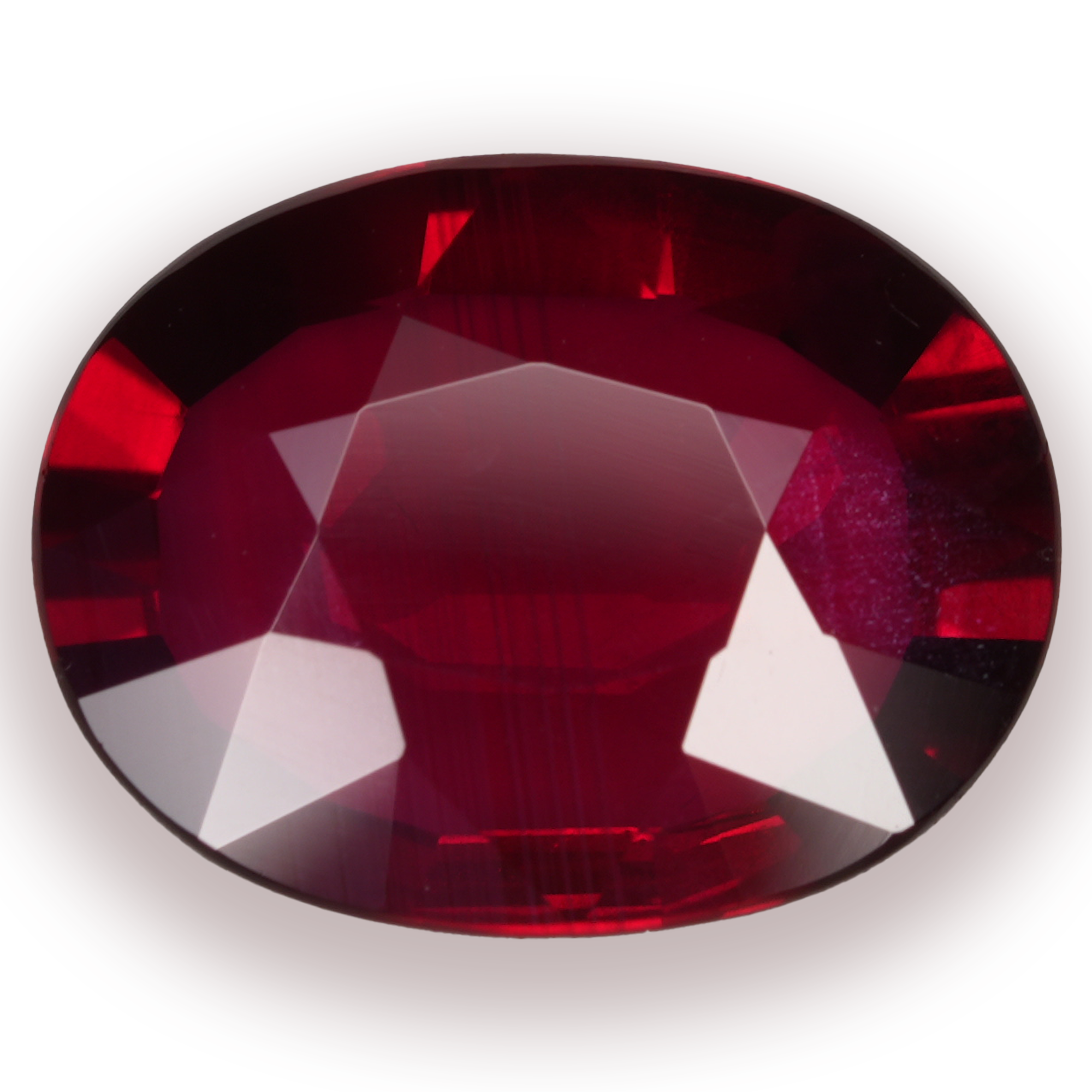 OVAL MOZAMBIQUE Ruby