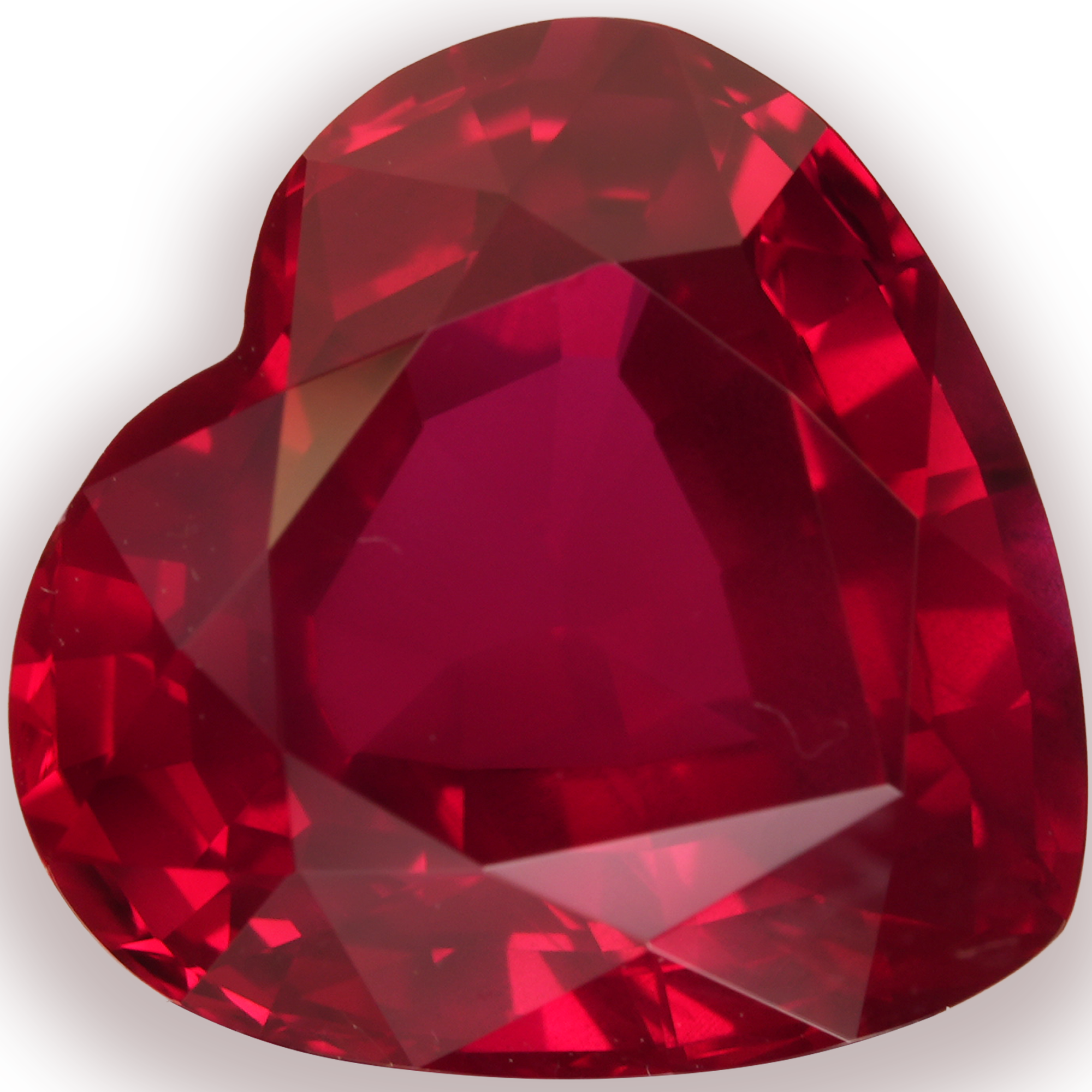 HEART SHAPE MOZAMBIQUE Ruby