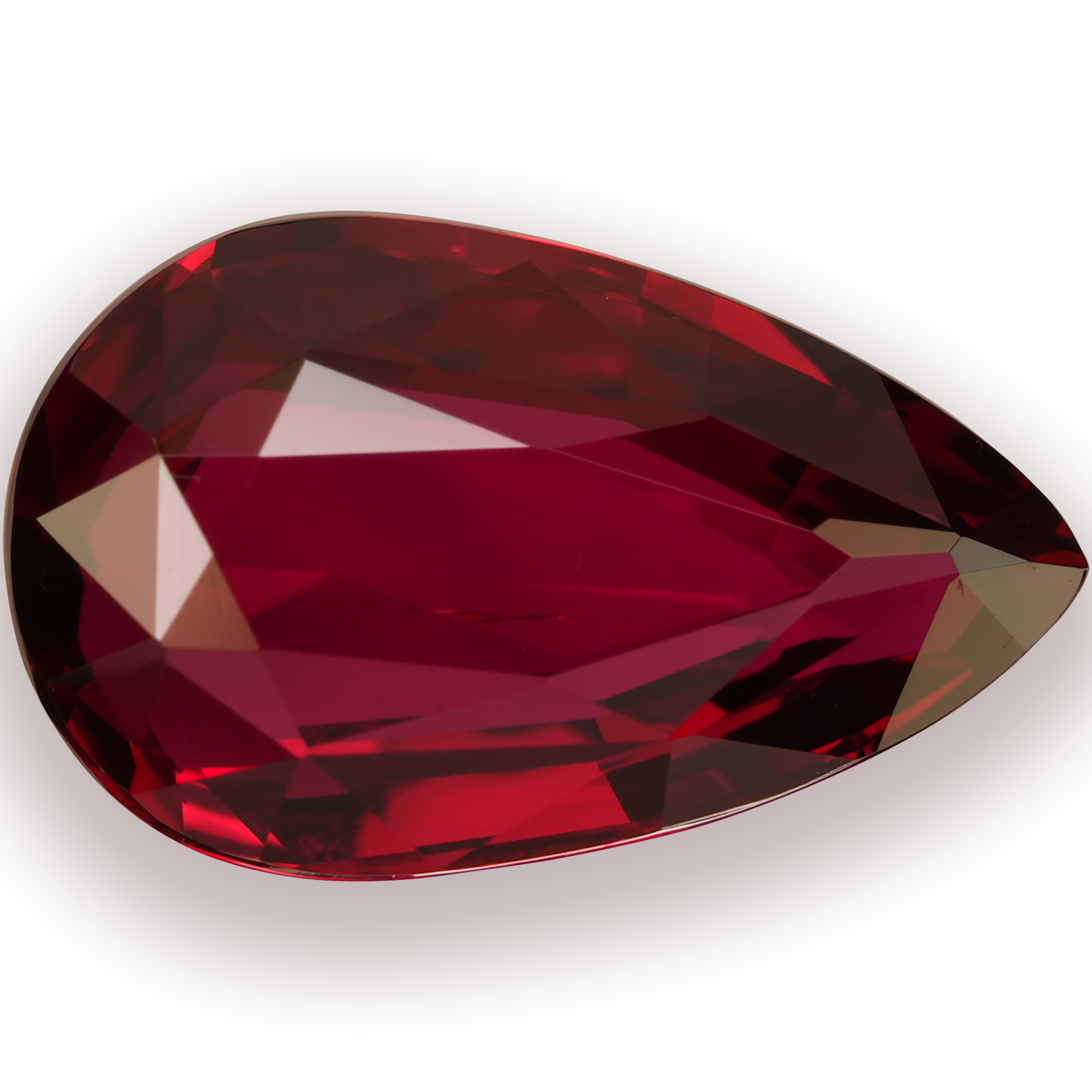 PEAR SHAPE MOZAMBIQUE Ruby