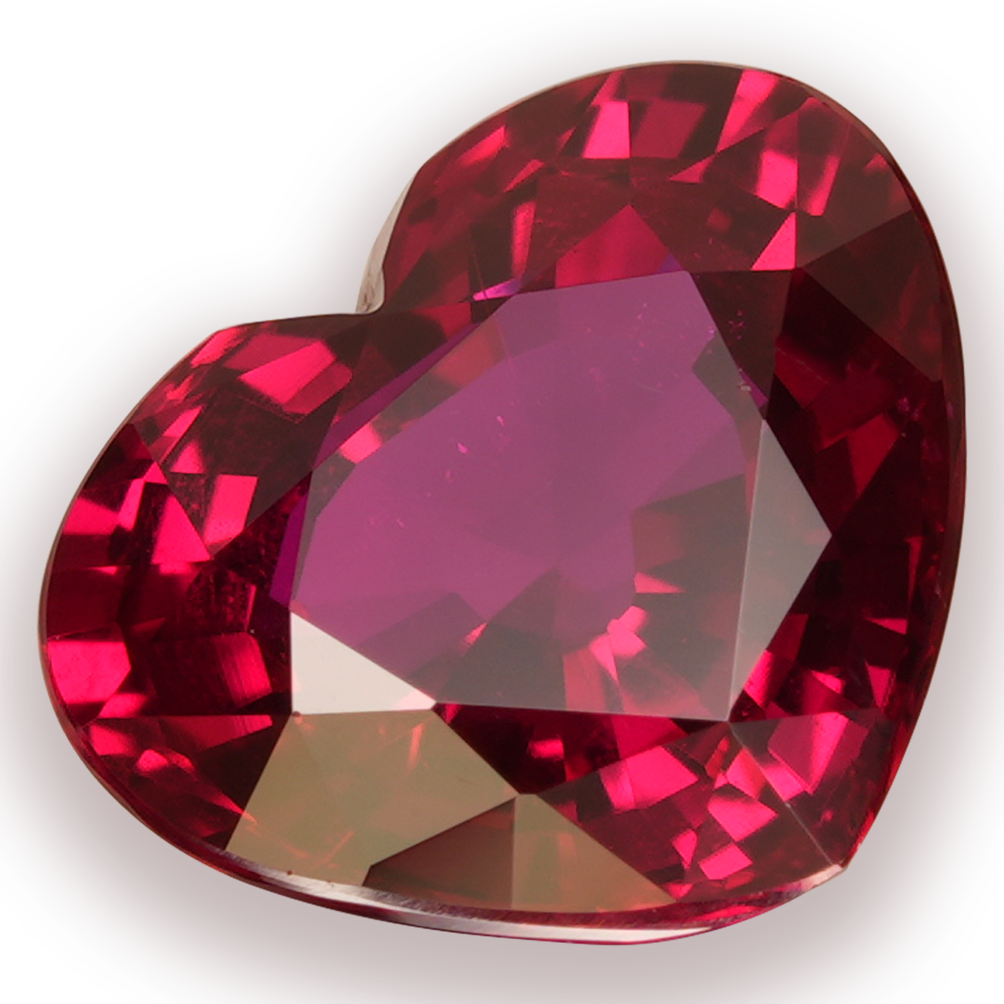HEART SHAPE MOZAMBIQUE Ruby