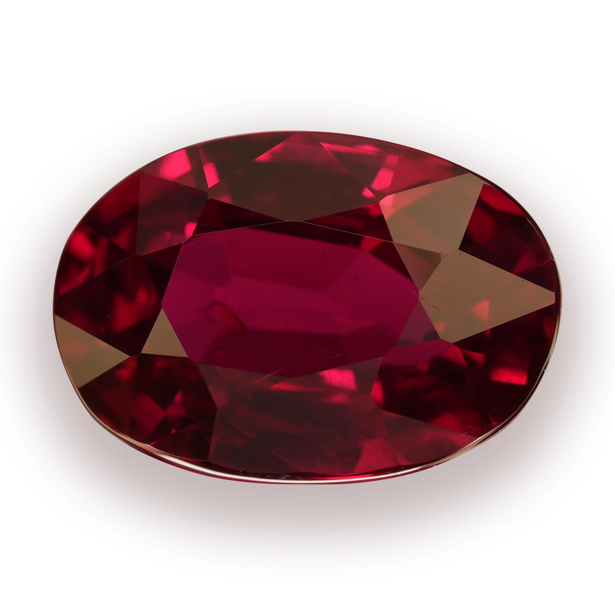 OVAL MOZAMBIQUE Ruby