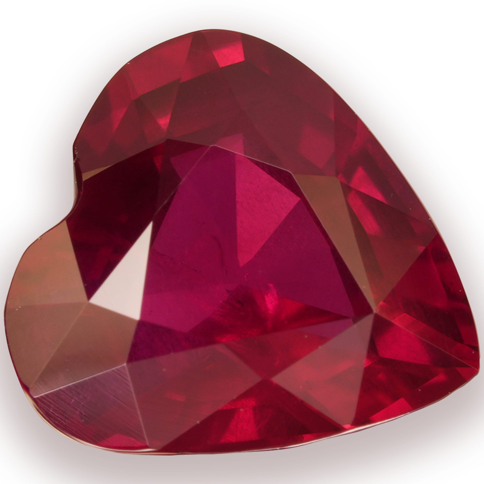 HEART SHAPE MOZAMBIQUE Ruby