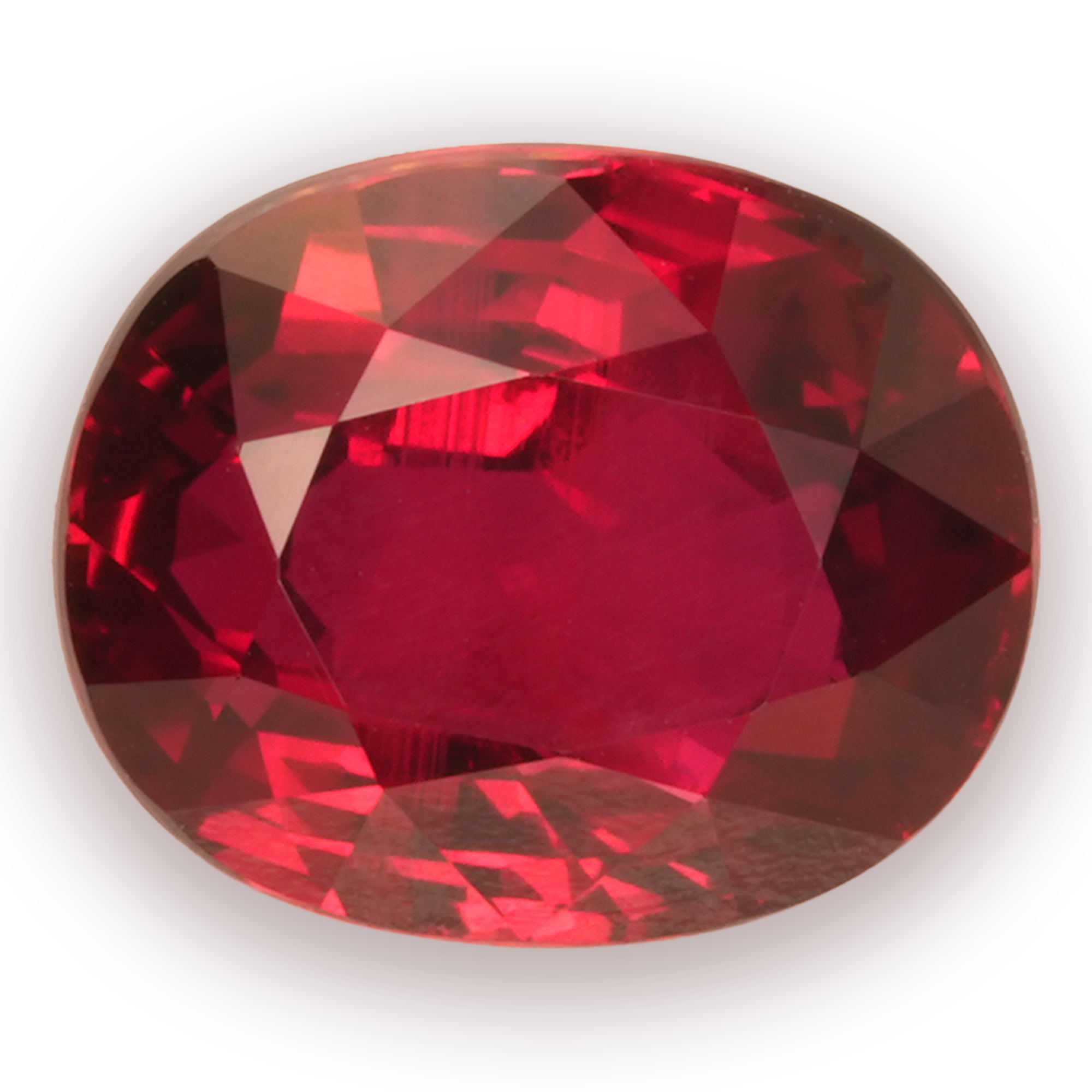OVAL MOZAMBIQUE Ruby