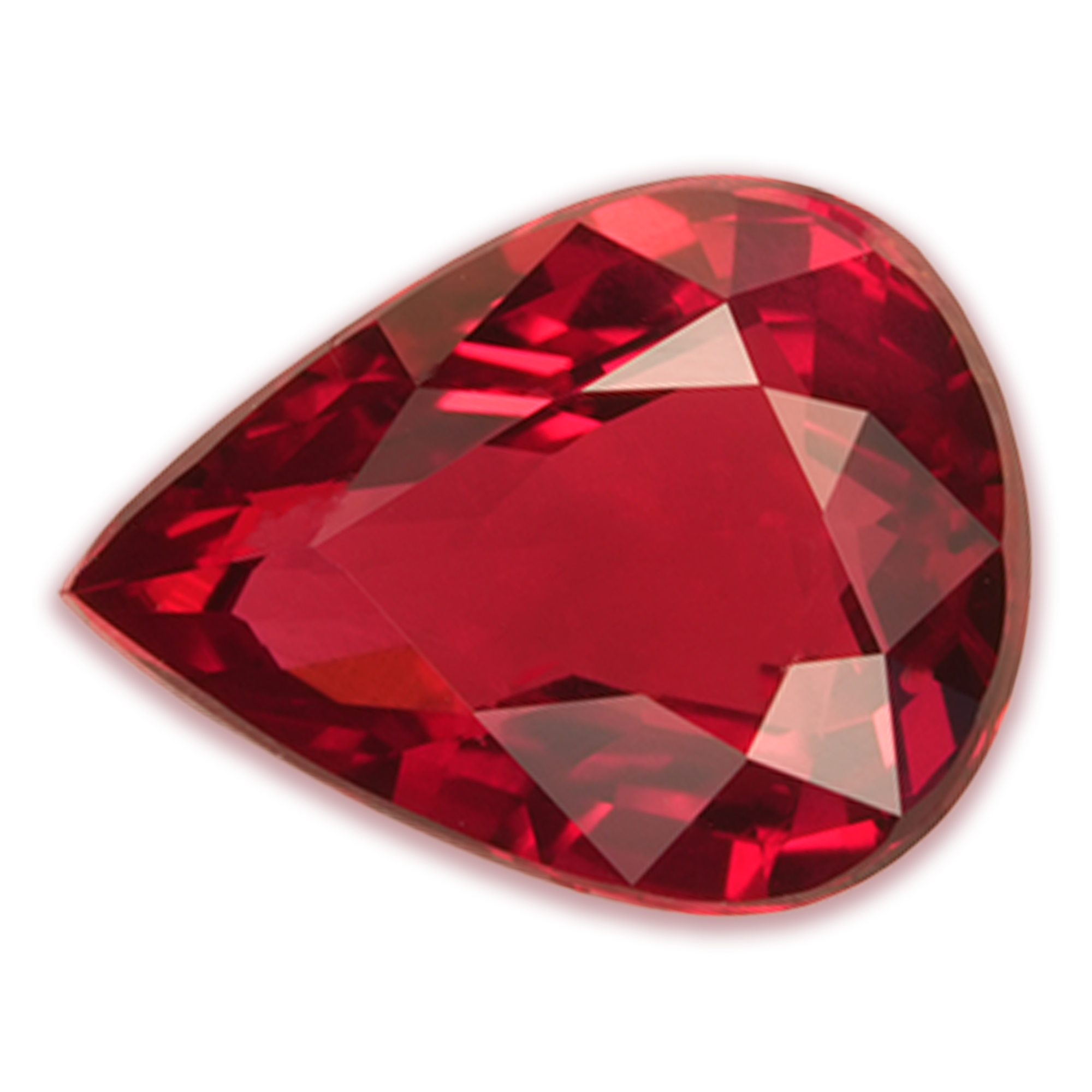 PEAR SHAPE MOZAMBIQUE Ruby